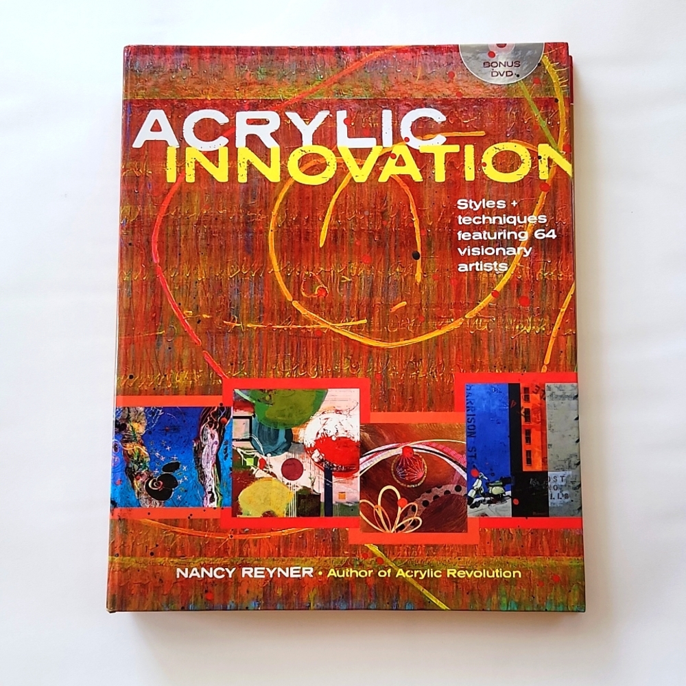 Acrylic art instruction w/dvd by Nancy Reyner.